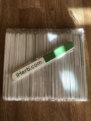 New iHerb One Sided Manicure Nail File Emery Boards