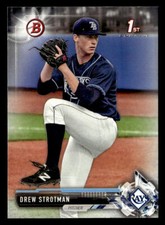 2017 Bowman Draft #BD-103 Drew Strotman Card Tampa Bay Rays