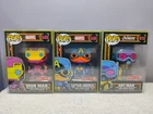 Funko Pop Marvel Blacklight Iron Man Captain America AntMan Target Exclusive Lot