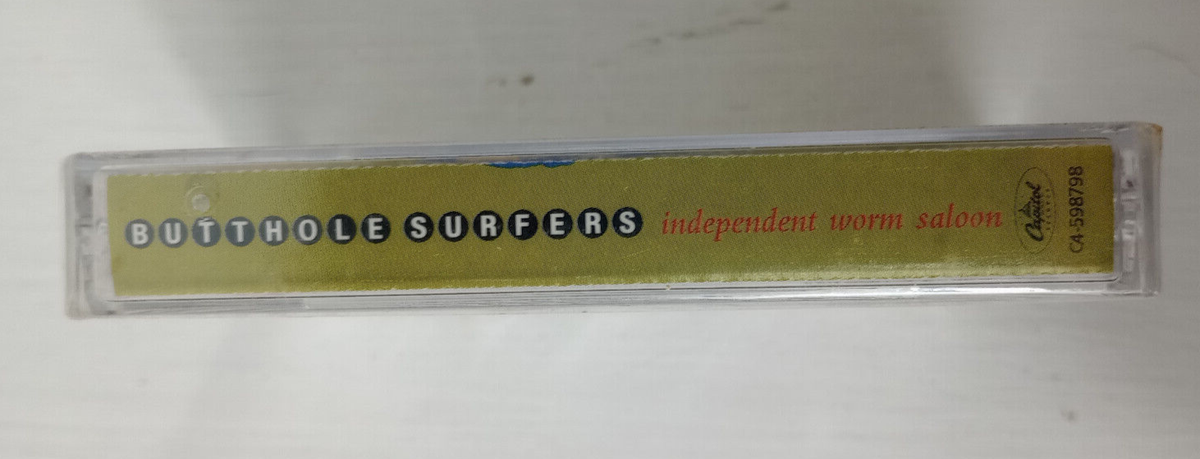 Independent Worm Saloon (Cassette 1993) Butthole Surfers (New