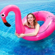 Inflatable Pool Floats Flamingo Unicorn Swim Rings Pool Raft Lounge for Adults