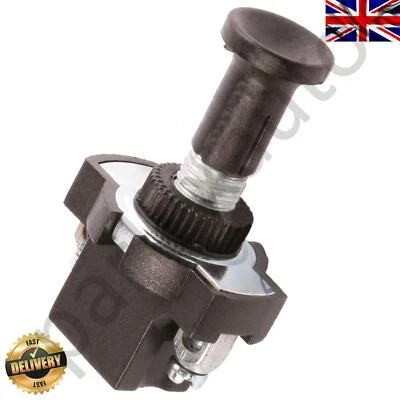 EMAS UNIVERSAL 12V 24V ON/OFF LONG PUSH/PULL SWITCH CAR MOTORCYCLE - UK