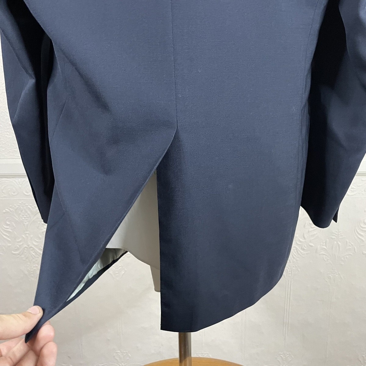 Jack Nicklaus Blazer Mens 40L Navy Blue Gold Buttons Wool