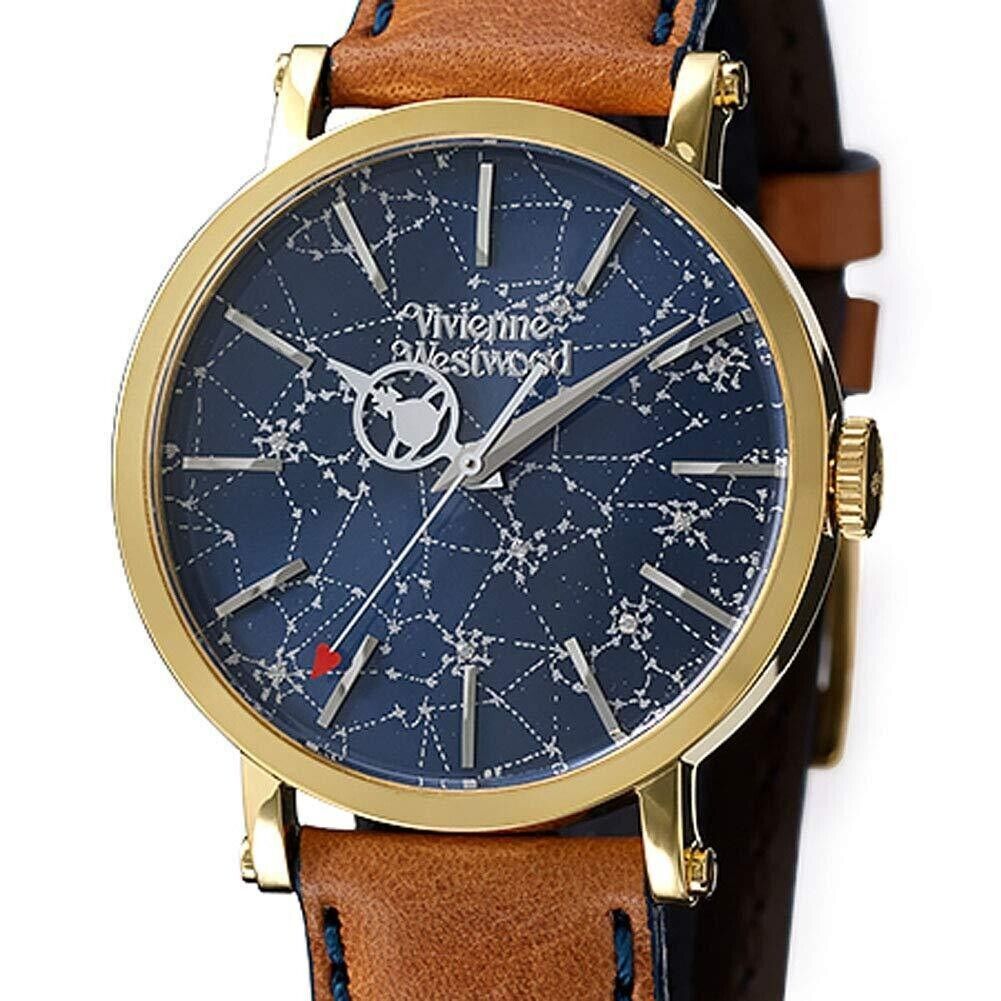 Vivienne Westwood Watch Follow the stars Blue Brown Japan Vivienne Westwood Watch Follow the stars Blue Brown Japan