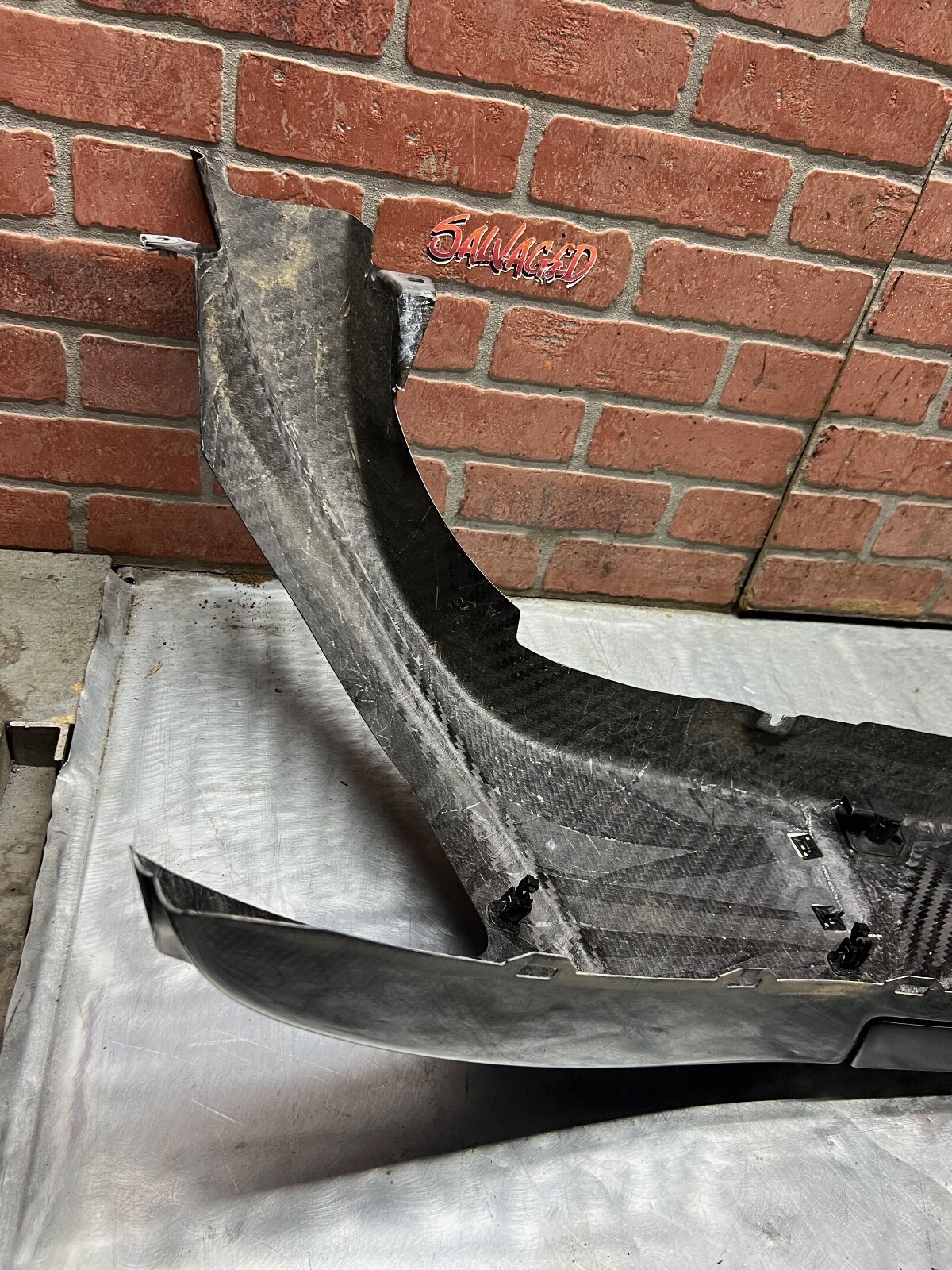 2015 16 17 McLaren 650S Spyder Carbon Fiber Rear Bumper Carbon Fiber