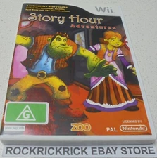 NINTENDO WII GAME STORY HOUR ADVENTURES INCLUDES MANUAL PAL