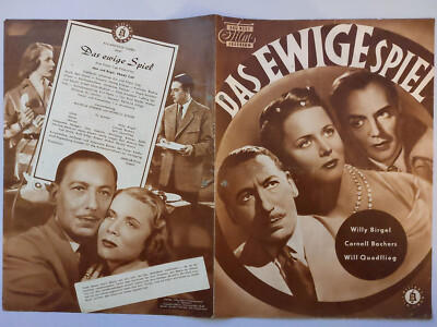 DNF 1951  Das ewige Spiel  Margarete Haagen, Willy Birgel, Cornell Borchers