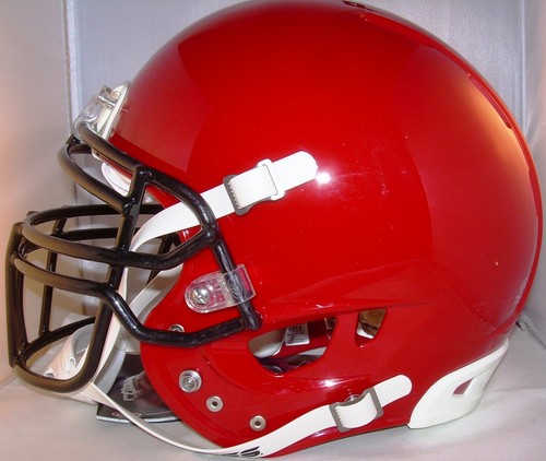 Casco de fútbol Rawlings Quantum, rojo, talla L, con máscara facial ROPO-DW negro - Imagen 2 de 5