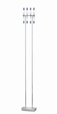 Standleuchte Stick 8-flg. Stehleuchte Design Glas - Bild 1 von 2