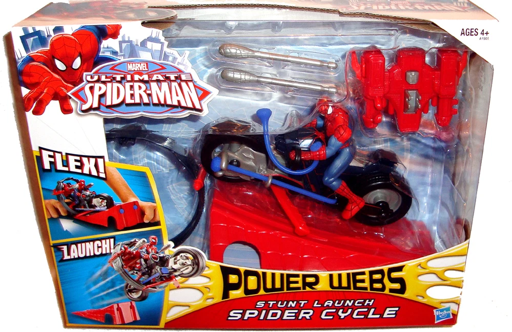 Spiderman with 2024 spider cycle