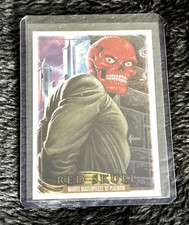 2024 Skybox Marvel Masterpieces '92 Platinum Red Skull Canvas #80 Brand New!