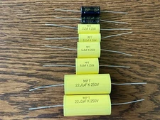 Recap Kit for Sansui SP-1500 Speaker Crossovers MPT Film & Bipolar Capacitors