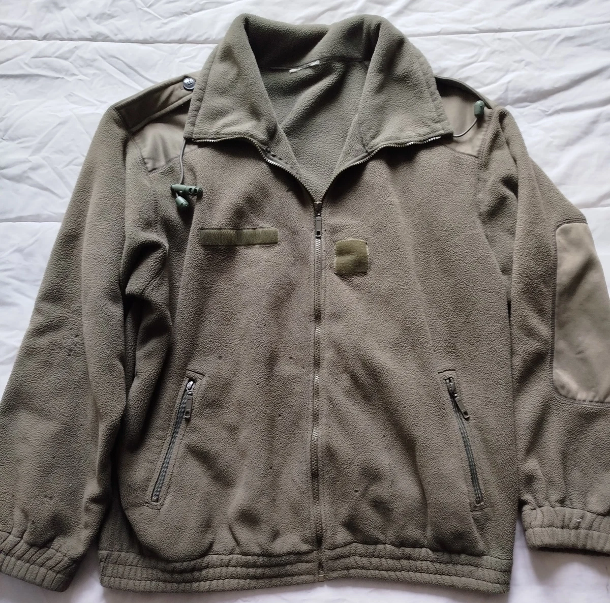 Blouson Polaire Militaire Vert - Taille 104L, Neuf Sans étiquettes, Marque Seyntex NV