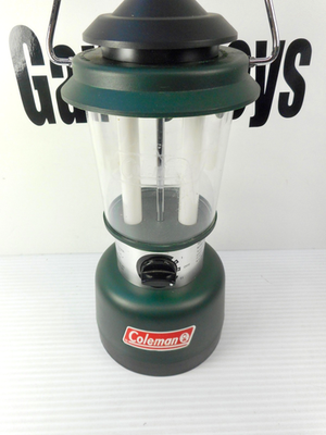 ライトグリーン Coleman Green Lantern Model 5344-700 Twin Tube Fluorescent Battery