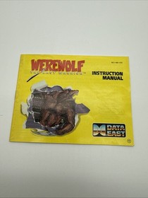Werewolf: The Last Warrior (with Nintendo Manual ) NES Tested Works!
