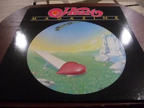 HEART - MAGAZINE - MUSHROOM 1977 - KENDUN PRESS - W/ LINER *EX* VINYL LP