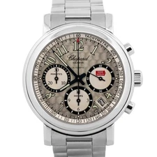 Chopard Mille Miglia Chronograph Silver Stainless Steel 39mm Watch 8331 BOX