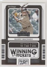 2021 Panini Contenders Winning Tickets Manny Machado #WT-MM 00jz