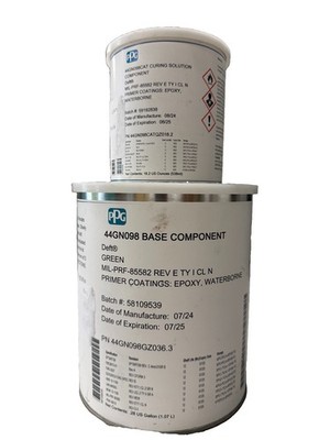 PPG Deft 44-GN-098 Green MIL-PRF-85582 Type I Class N Epoxy Primer - Gallon Kit