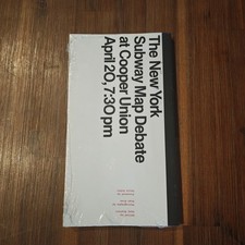 Sealed The New York Subway Map Debate at Cooper Union Gary Hustwit 9780989532167
