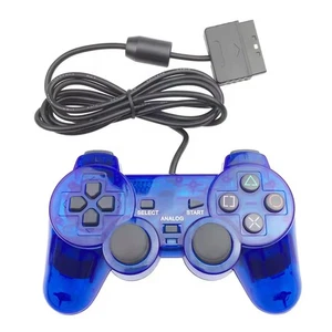 Contrôleur pour PlayStation PS2 - Transparent BLUE - BRAND NEW