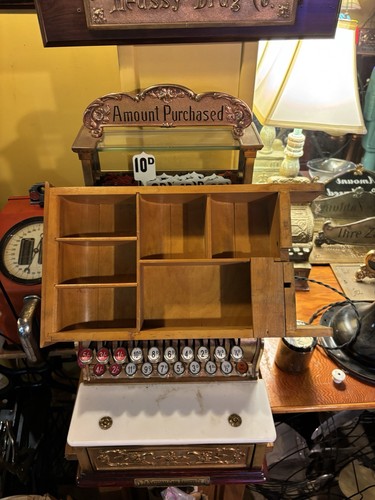 Antique Wood Cash Register Drawer NEW OLD STOCK L@@K NCR - Picture 3 of 16