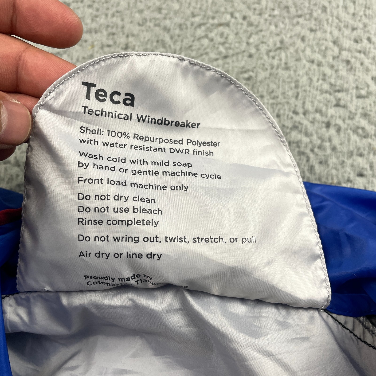 Cotopaxi Jacket Womens Small Teca Technical Windb… - image 7