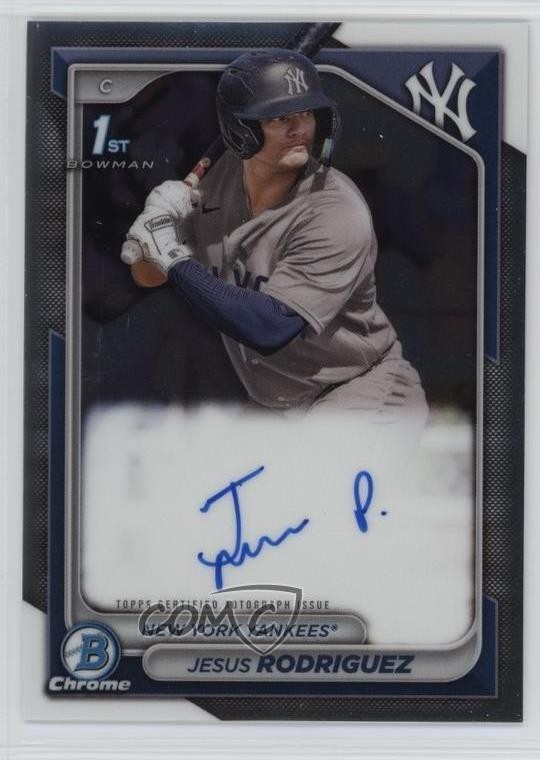 2024 Bowman Chrome Prospect Jesus Rodriguez #CPA-JR Auto 1al3