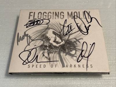 [SIGNED AUTOGRAPHED BY ALL!] Speed of Darkness by Flogging Molly CD 2011