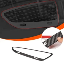 Dashboard Air Vent Carbon Fiber Trim Sticker Fits Alfa Romeo 159 2004-2011
