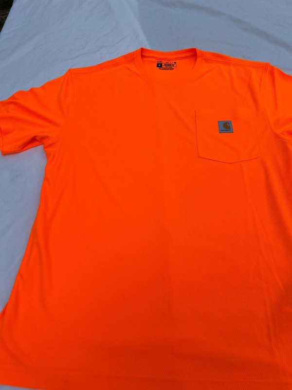 Orange carhartt t shirt M