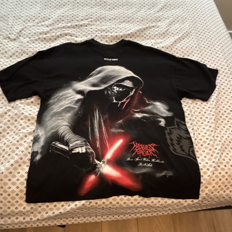 Darc Sport x Star Wars “Kylo Ren” Large Black Tee