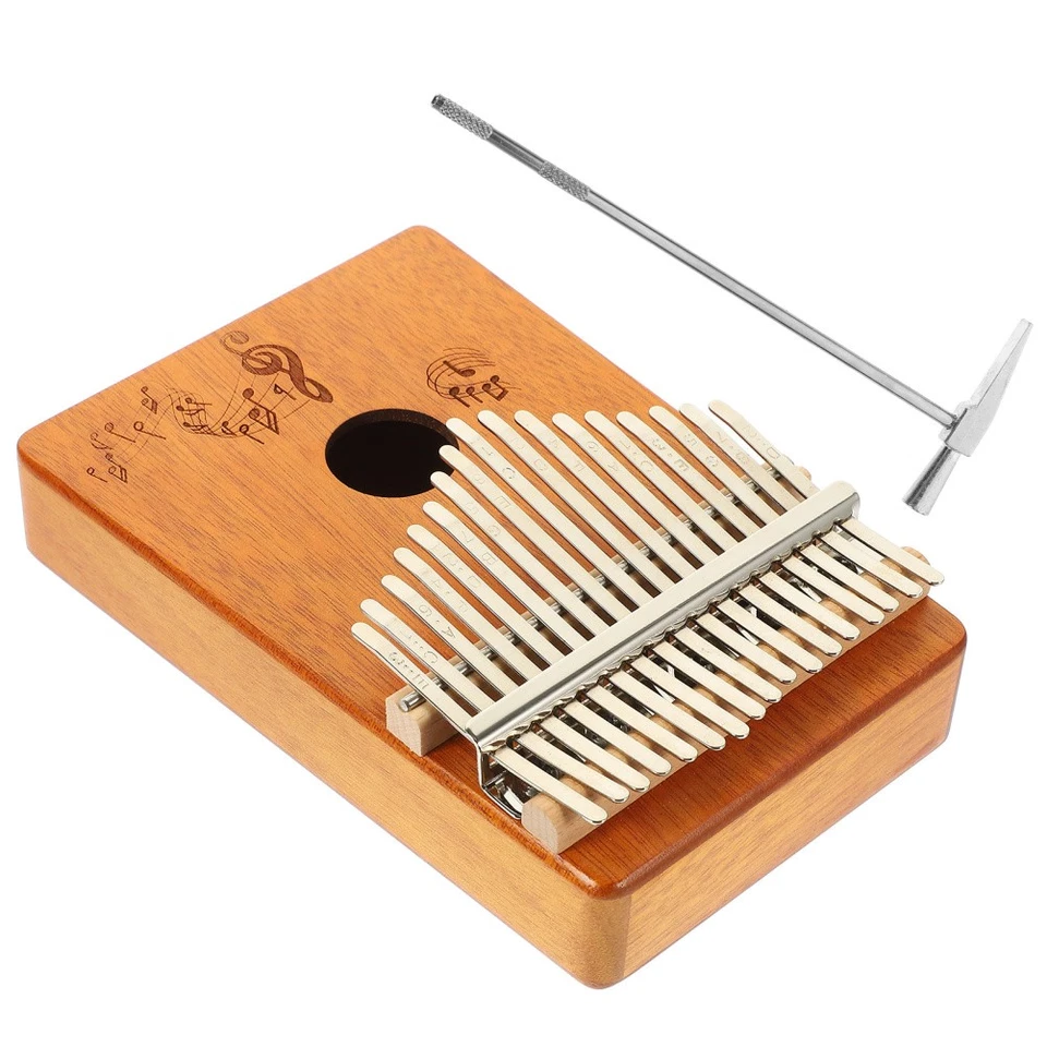 1 Set Kalimba-Tastatur Thumb Piano 17-Ton-Finger-Klavier-Musikinstrument-Angebot - Bild 3 von 4