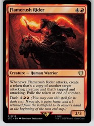 Flamerush Rider 216/597 Commander: The Lord of the Rings: Tales of Middle-earth