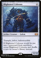MTG English Blightsteel Colossus NM Normal The List