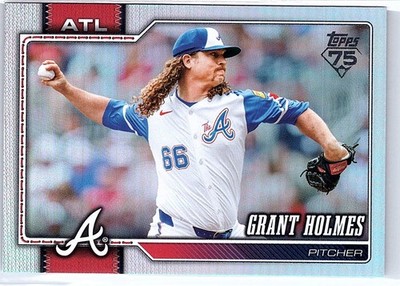 2026 Topps Series 1 - Grant Holmes #182 Rainbow Foil
