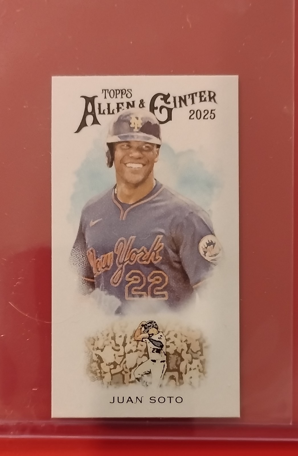 2025 Topps Allen & Ginter - 1889 N22 Mini Juan Soto #N22-2-7