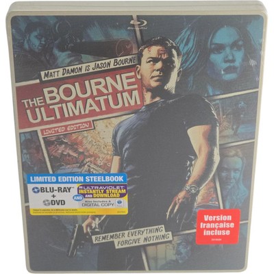 Das Bourne Ultimatum: Blu-Ray + DVD Steelbook Comic Buch Edition 2014 Zone A