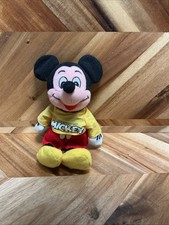 Vintage Disney Plush The Spirit Of Mickey Bean Bag Toy Vintage