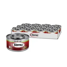 Sterno Green Canned Heat Ethanol Fuel Can - 2.25 Hour Burn Time
