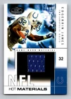 2004 Fleer Hot Prospects EDGERRIN JAMES #HM/EJ Hot Materials Game Worn /500