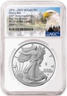 2026 W 250th Anniversary Proof Silver Eagle NGC PF 70 UC, FDOI Mtn