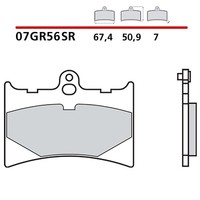 Brembo Vordere BREMSBELAGE-KIT FUR Aprilia Tuono 125 03-07-COD. 07GR56SR