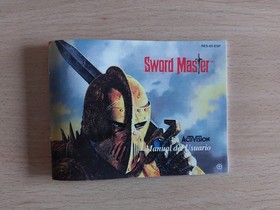 Caja, corcho y manual de reemplazo del Sword Master [ESP] para NES