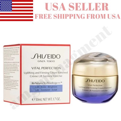 Shiseido Vital Perfection Uplifting And Firming Day Cream 50ml 1.7oz NIB