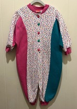 VTG 90s Kidding Around by R.H. Macy Co. Sprinkle Bubble Style Romper  3T