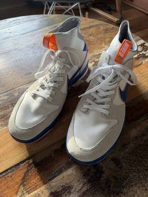 NIKE SB ZOOM DUNK HIGH ELITE QS ''MEDICOM 2018'' WHITE-BLUE, Größe 44