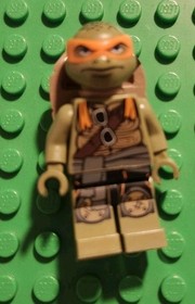LEGO minifigure Michelangelo  Teenage Mutant Ninja Turtles 79115 movie