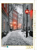 Calvendo Puzzle Stockholm, Between Ice And Light | 2000 Pieces, Finished Size 35