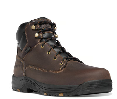 Danner Men's 6'' Wateproof Caliper Brown Work Boot 19452